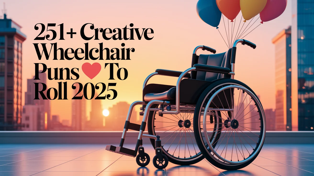 Creative Wheelchair Puns