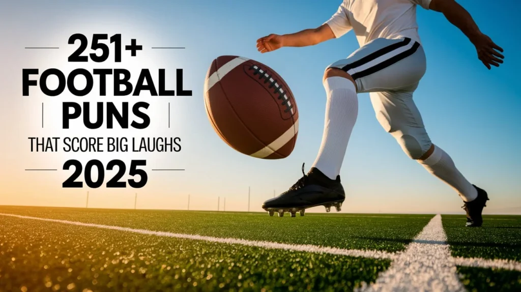 Football Puns That Score Big Laughs