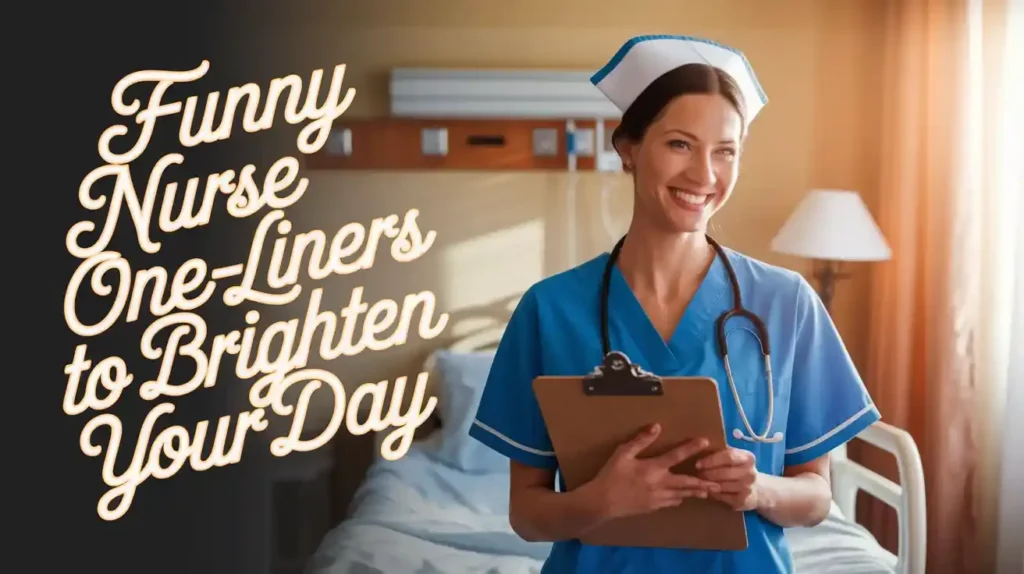 Funny Nurse One-Liners to Brighten Your Day