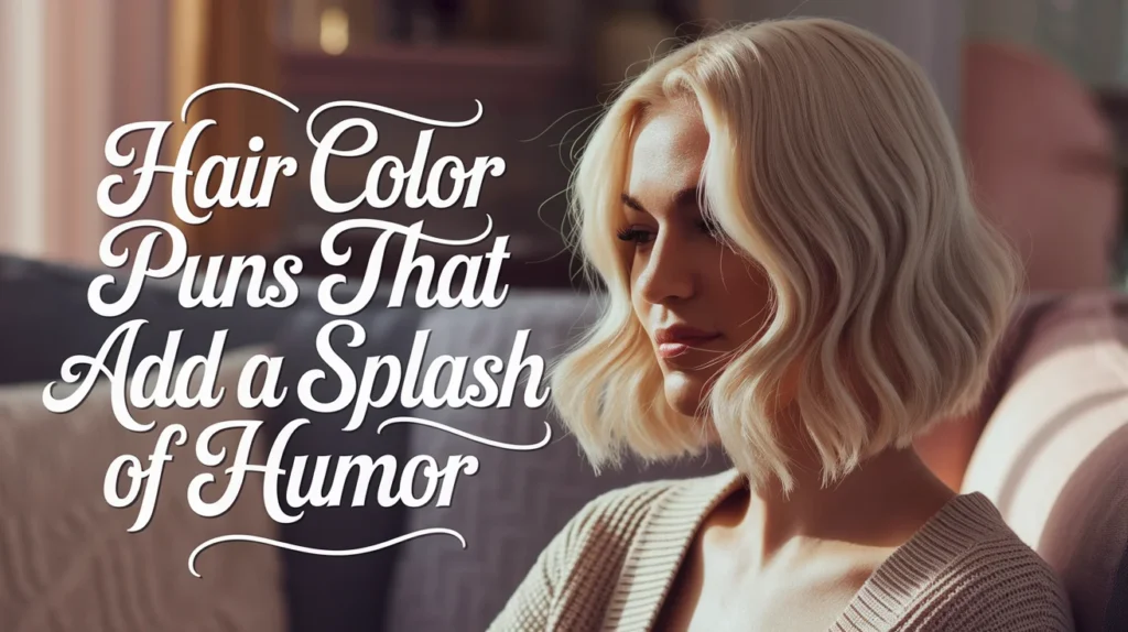 Hair Color Puns
