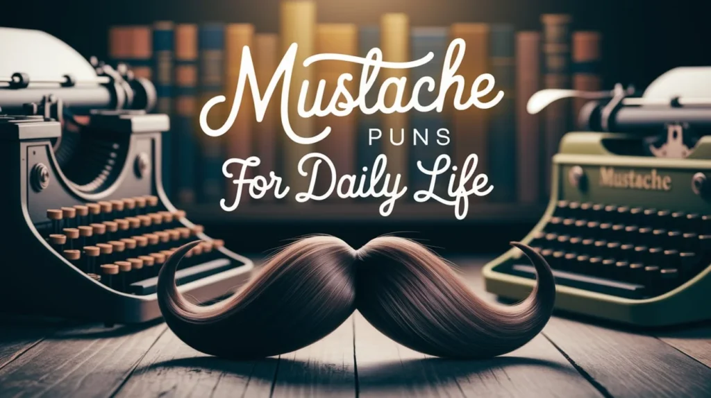 Mustache Puns for Daily Life