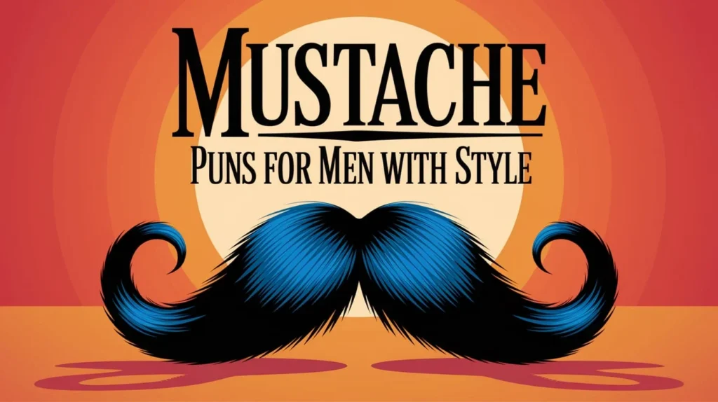 Mustache Puns for Men with Style