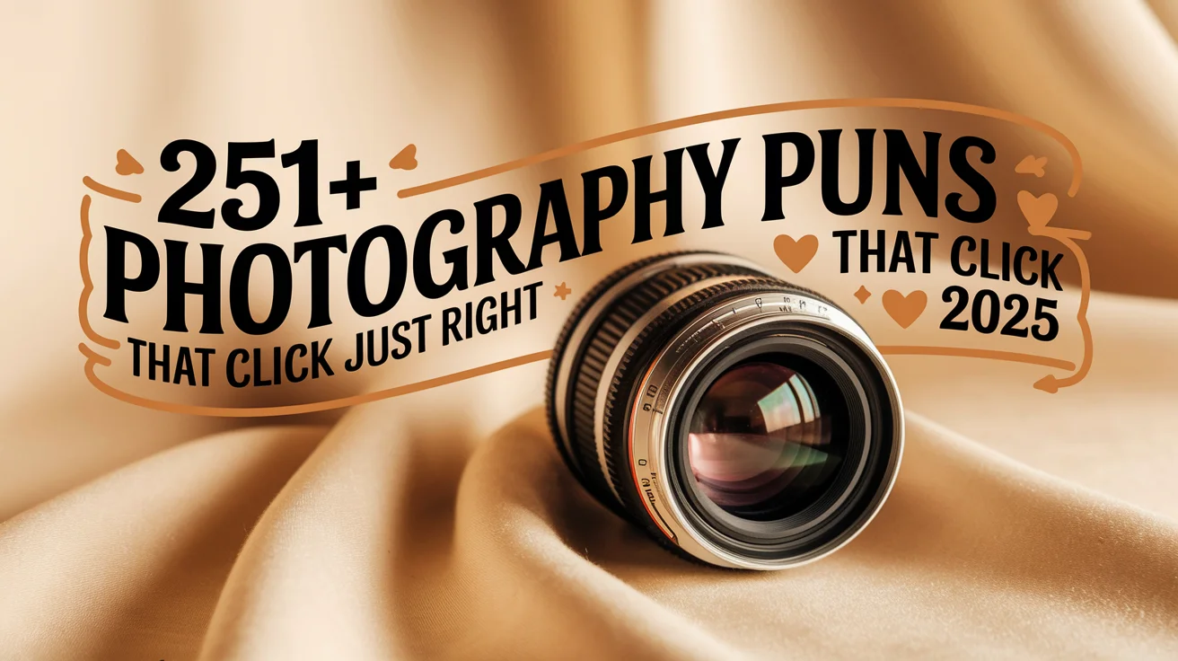Photography Puns