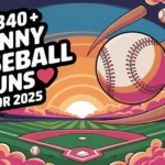 340+ Funny Baseball Puns ⚾ for 2025