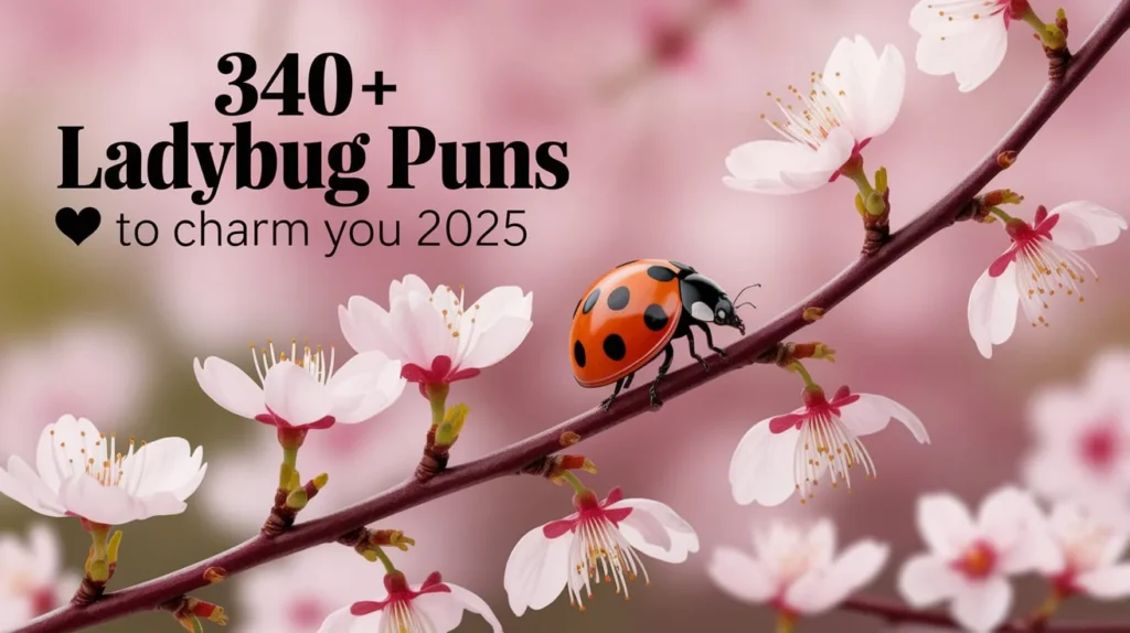 340+ Ladybug Puns 🐞 to Charm You 2025