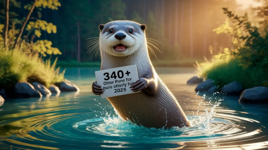 340+ 🦦 Otter Puns for Pure Otterly Fun 2025