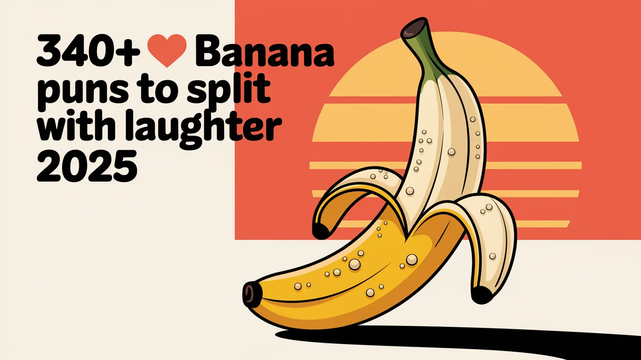 Banana Puns to Split With Laughter