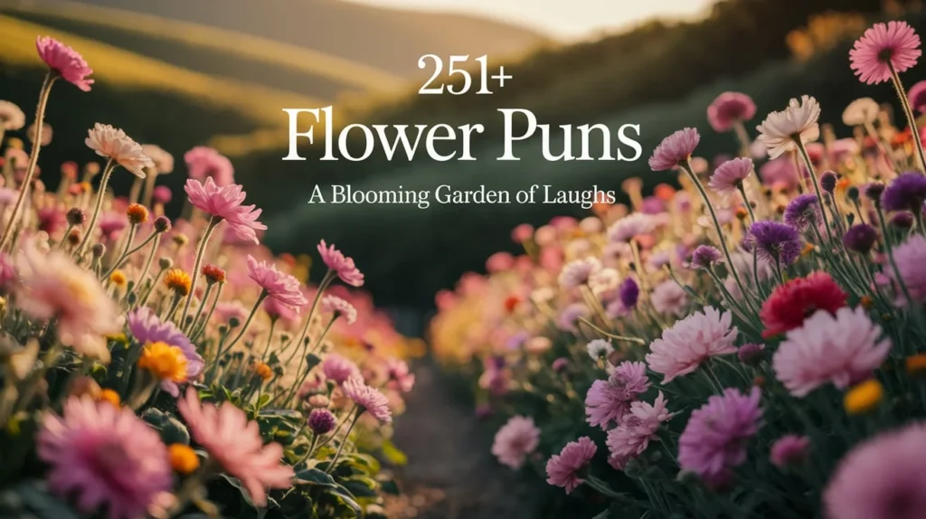 Flower Puns