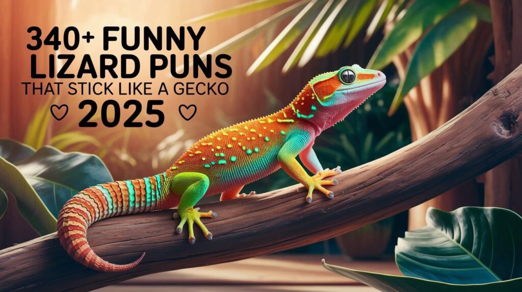 Lizard Puns
