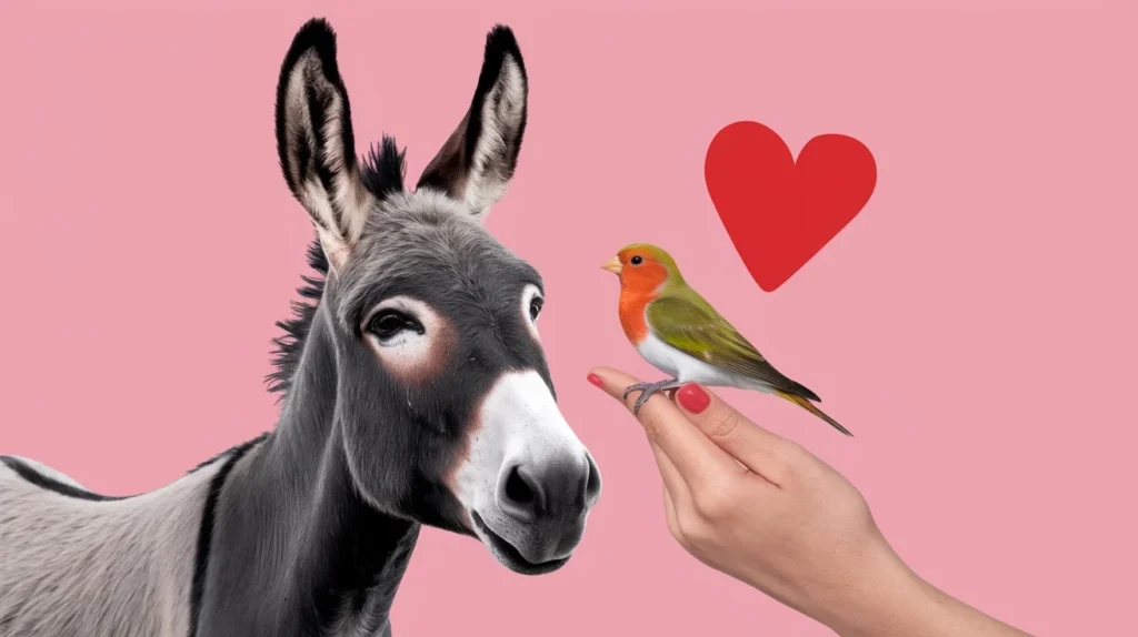 Romantic Donkey Puns for Lovebirds 💘