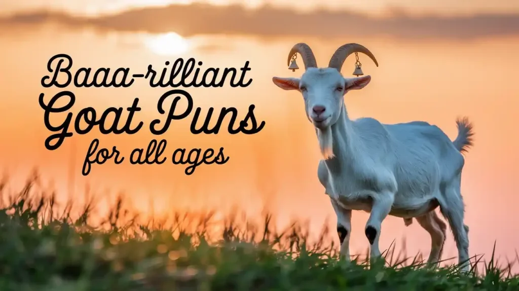 Baaa-rilliant Goat Puns for All Ages