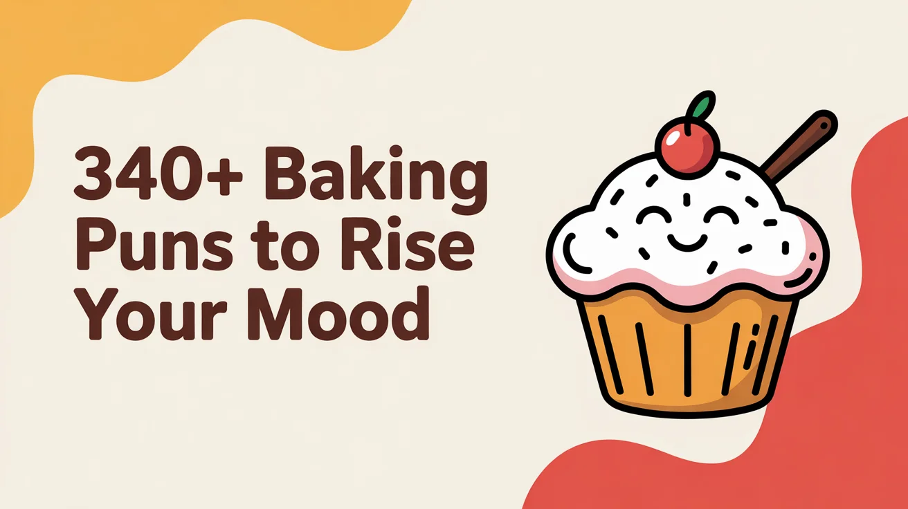 Baking Puns to Rise Your Mood
