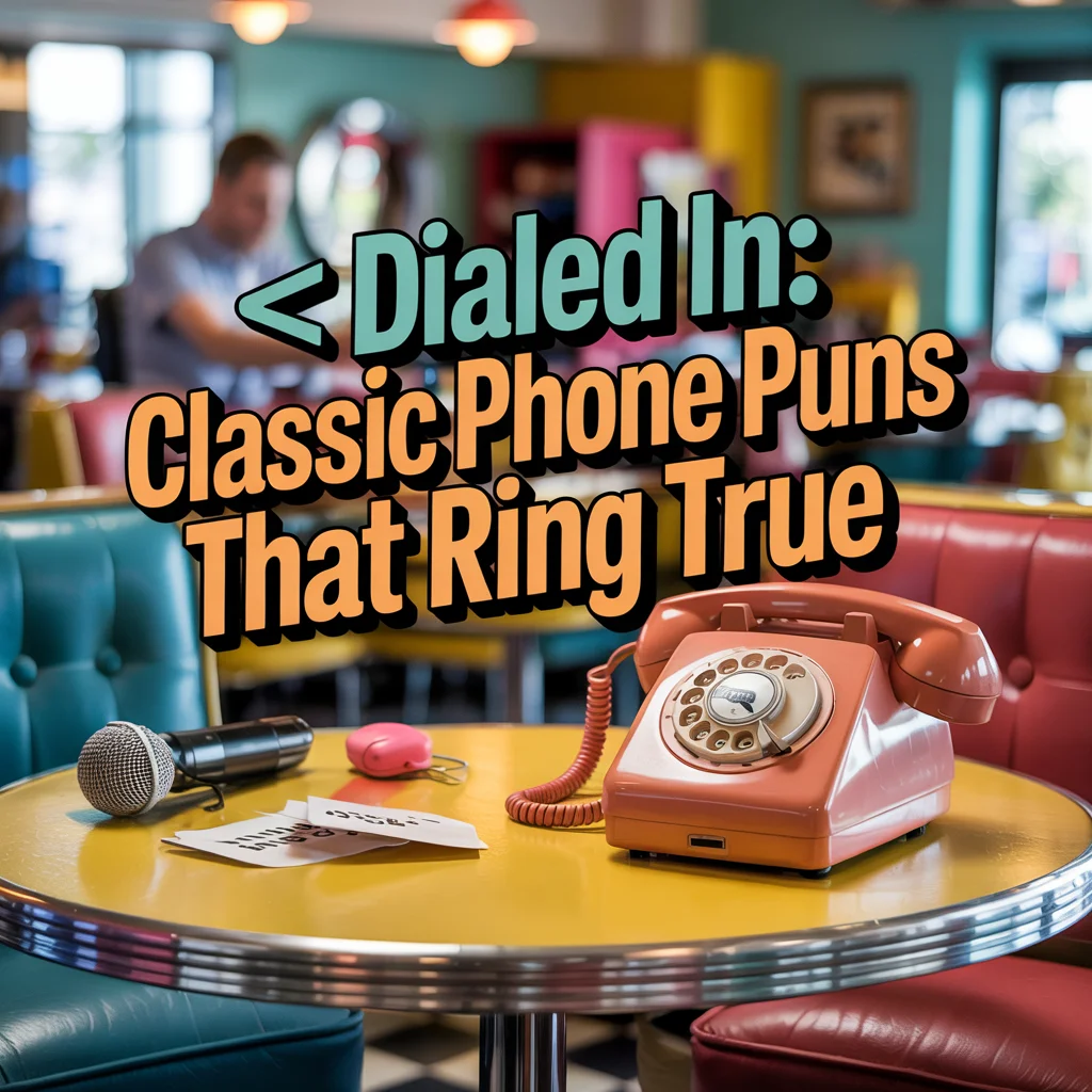 Classic Phone Puns That Ring True