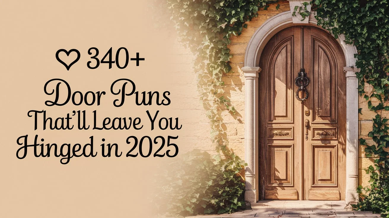 Door Puns That’ll Leave You Hinged