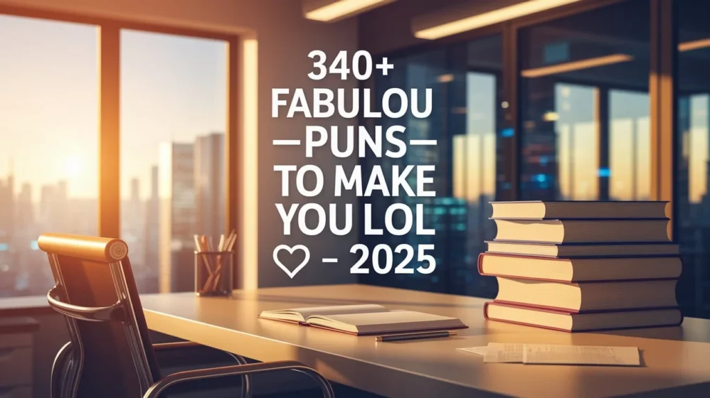 Fabulous Puns to Make You LOL