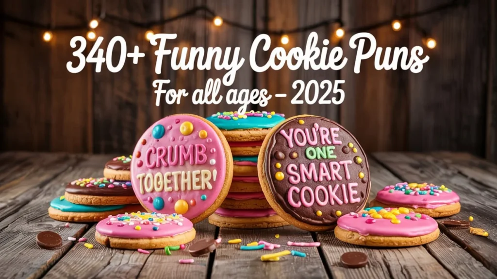 Funny Cookie Puns for All Ages