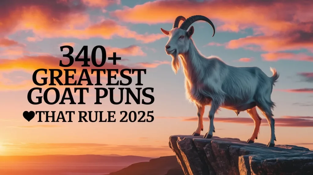 Greatest Goat Puns