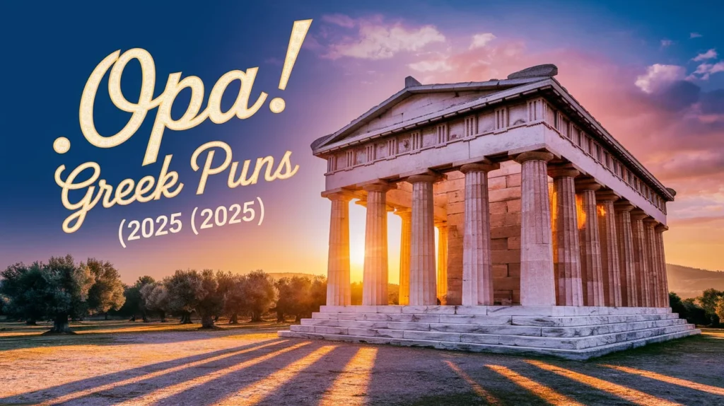Greek Puns That’ll Make You Say Opa