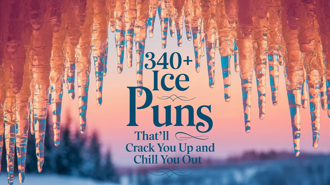 Ice Puns That'll Crack You Up and Chill You Out