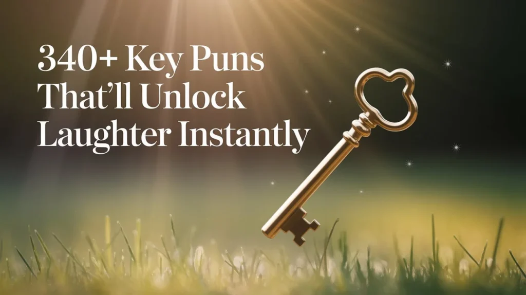 Key Puns That’ll Unlock Laughter Instantly