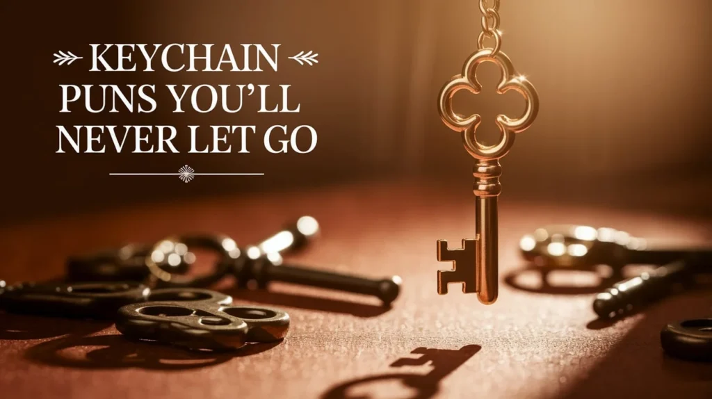 Keychain Puns You’ll Never Let Go