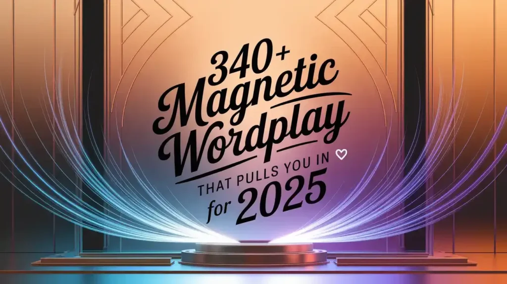 Magnetic Wordplay That Pulls