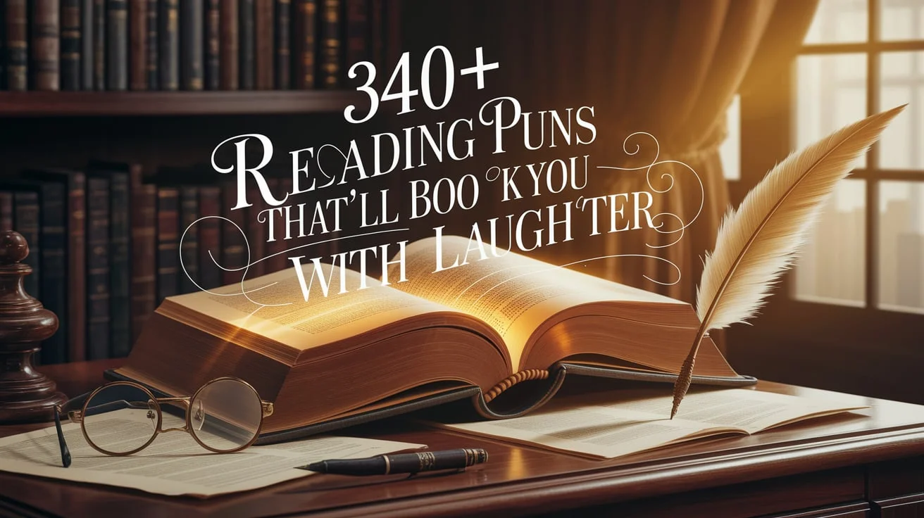 Reading Puns That’ll Book You With Laughter