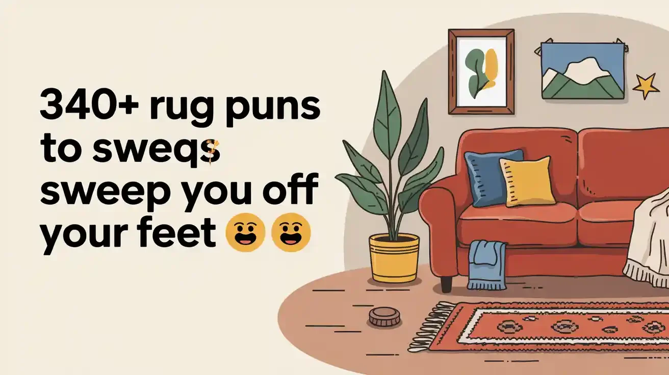 Rug Puns to Sweep You Off Your Feet