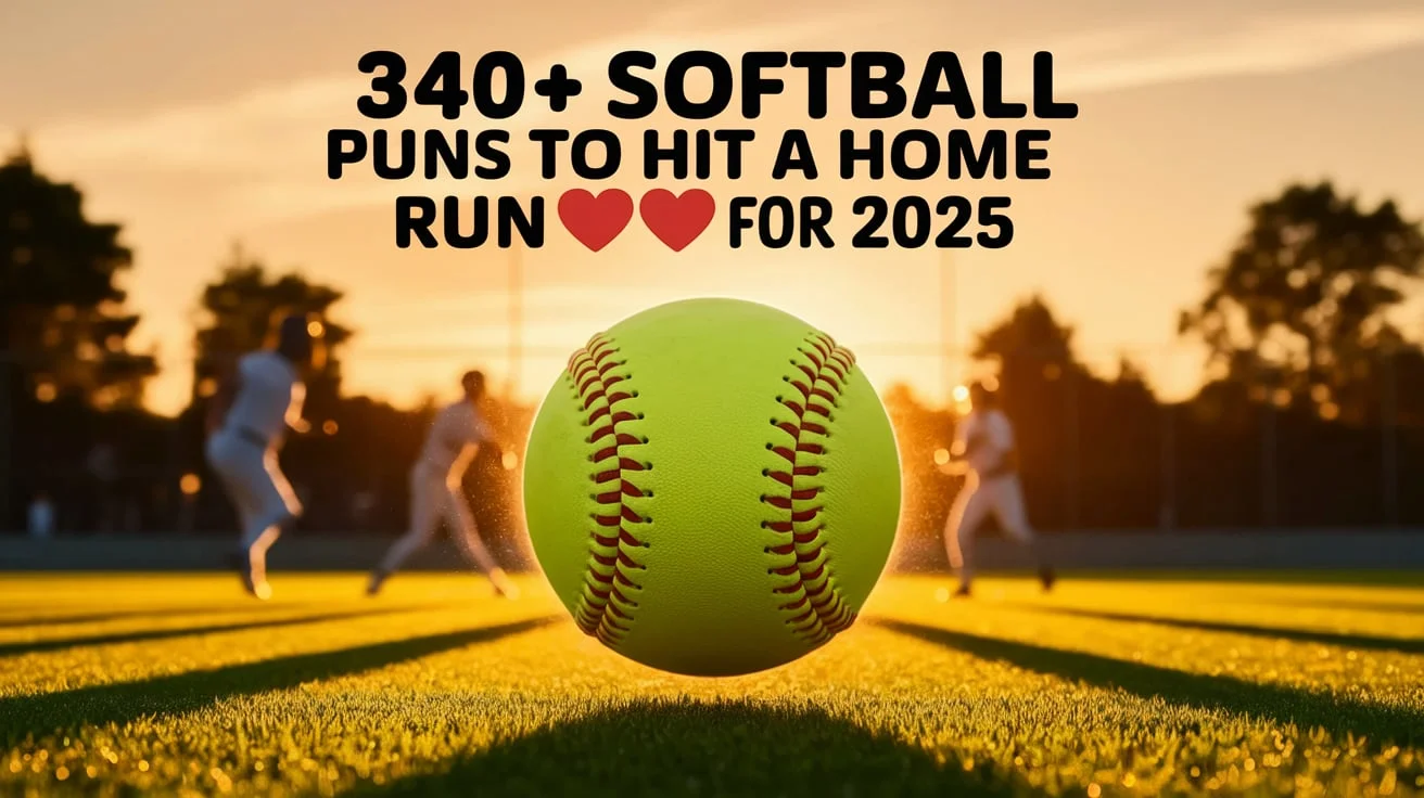 Softball Puns