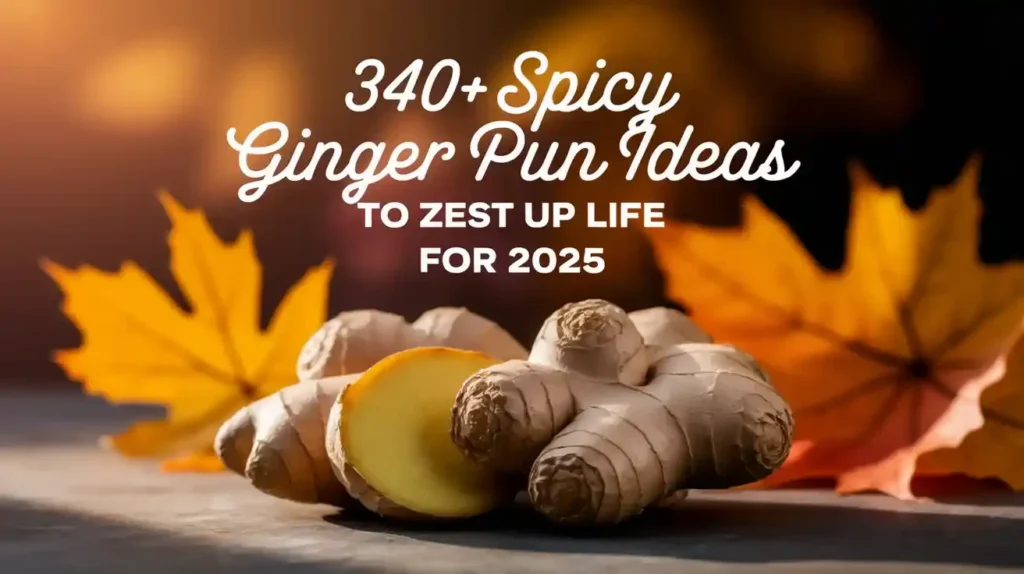 Spicy Ginger Pun Ideas to Zest Up Life