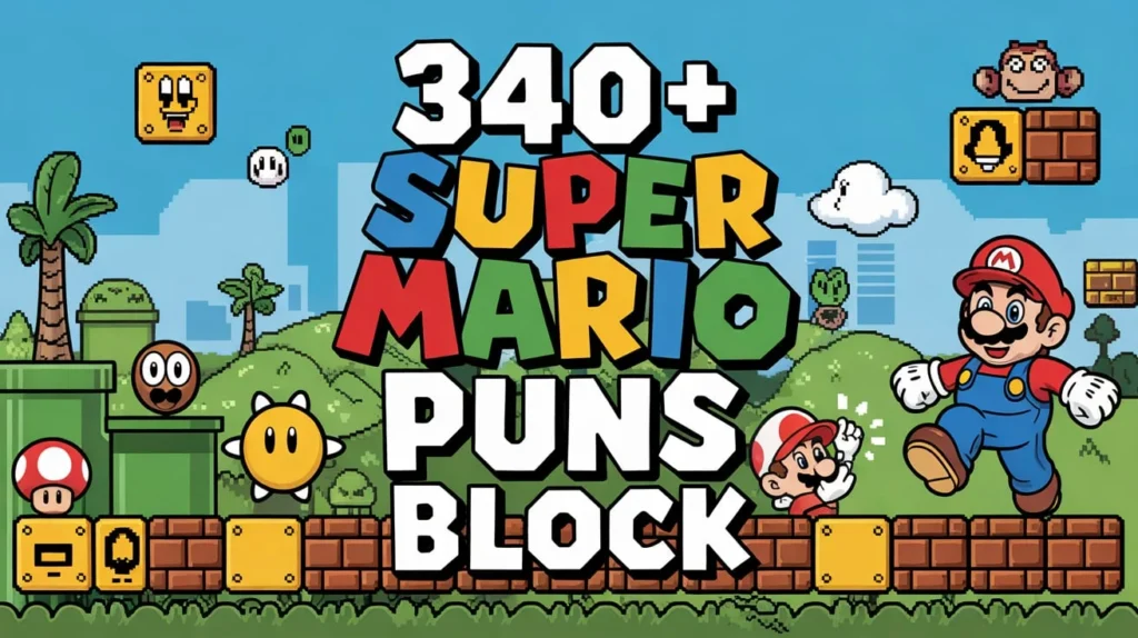 Super Mario Puns That Hit the Block
