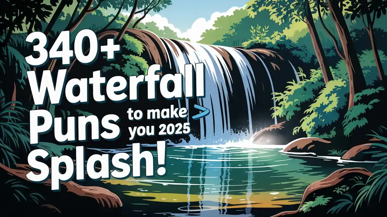 Waterfall Puns to Make You Splash