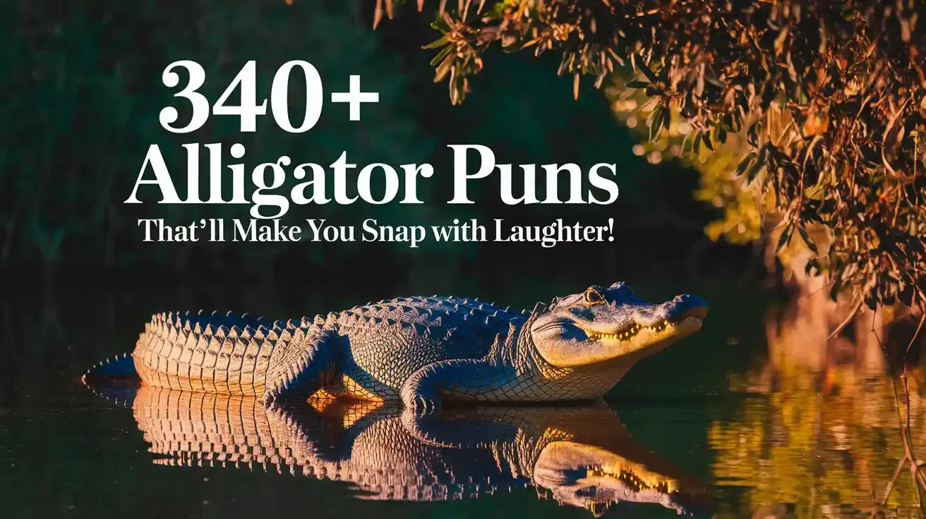 Alligator Puns That’ll Make You Snap with Laughter