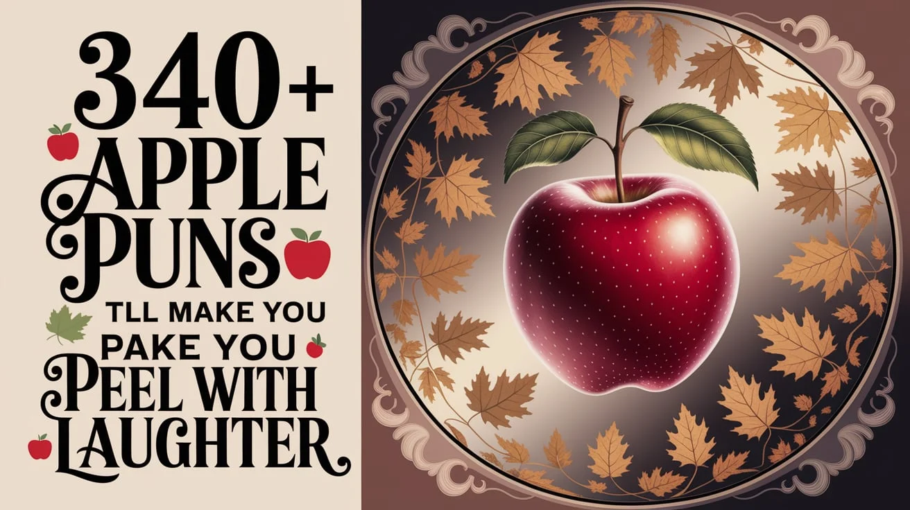 Apple Puns That’ll Make You Peel with Laughter