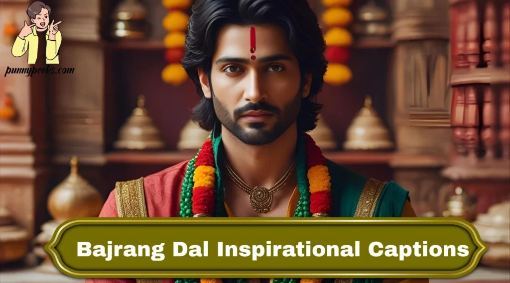 Bajrang Dal Unity and Strength Captions