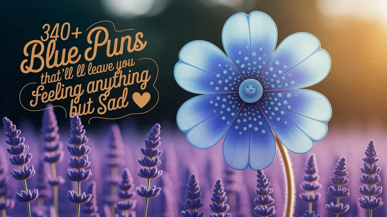 Blue Puns That'll Leave You Feeling Anything But Sad