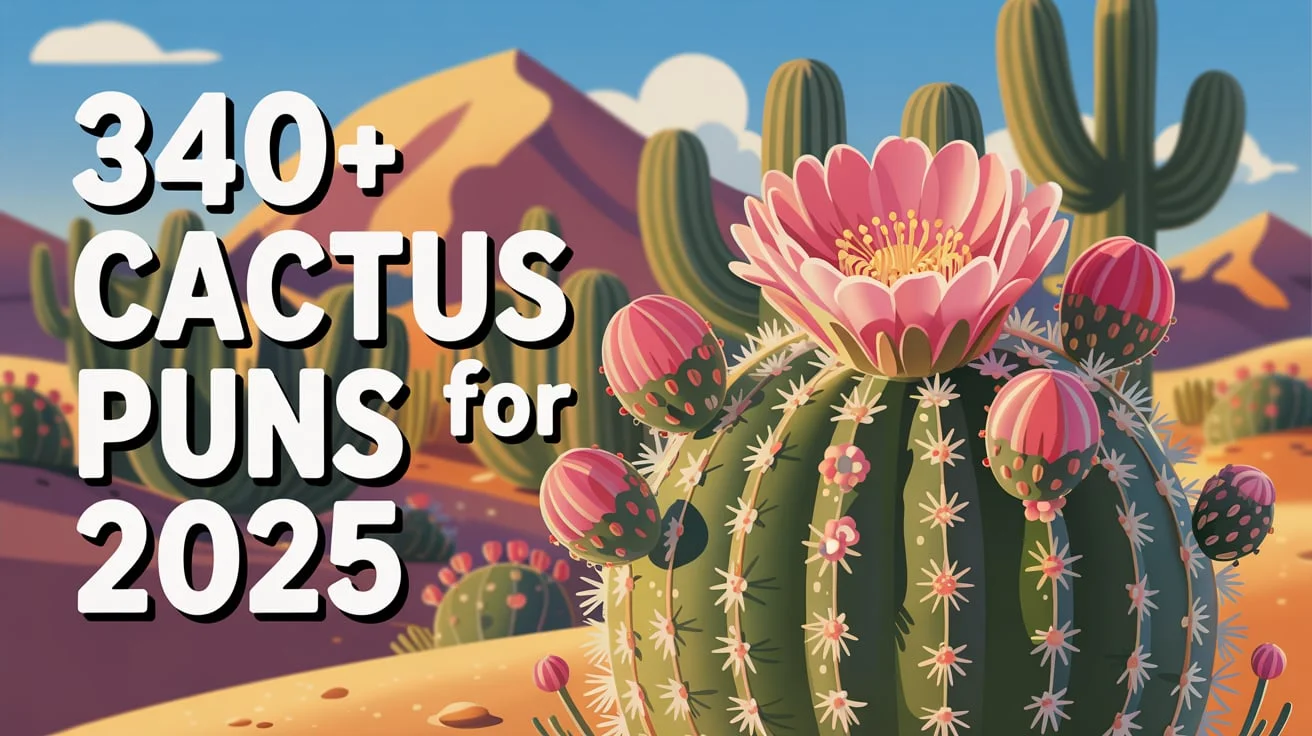 Cactus Puns For