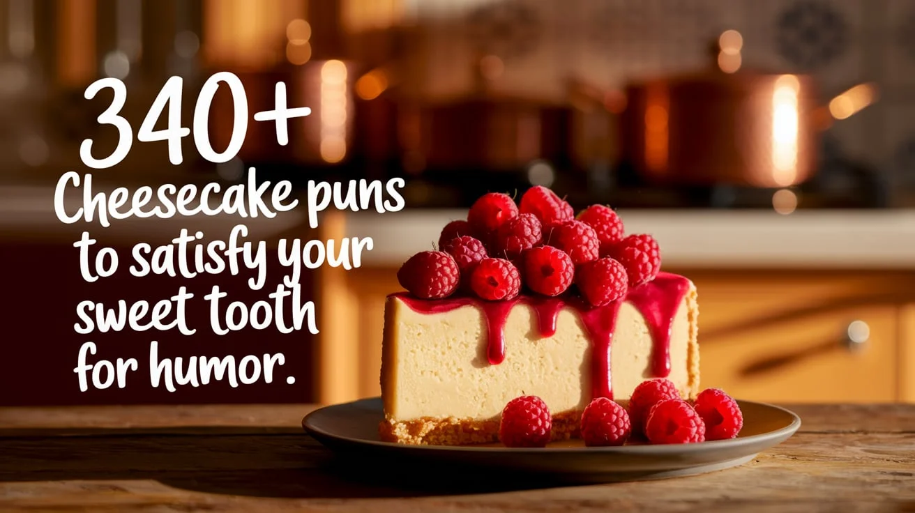 Cheesecake Puns to Satisfy Your Sweet Tooth for Humor