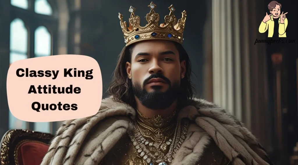 Classy King Attitude Quotes