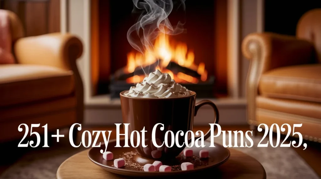 Cozy Hot Cocoa Puns