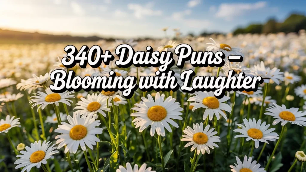 Daisy Puns Blooming with Laughter