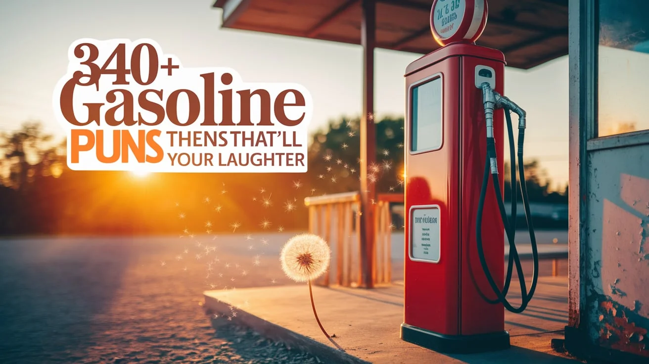 Gasoline Puns That'll Fuel Your Laughter