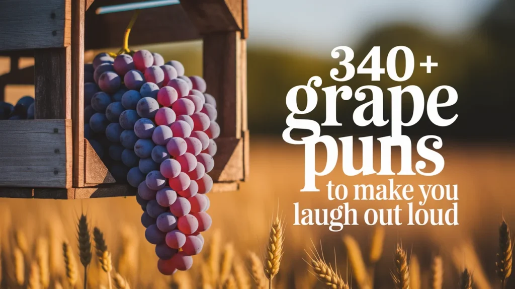 Grape Puns to Make You Laugh Out Loud