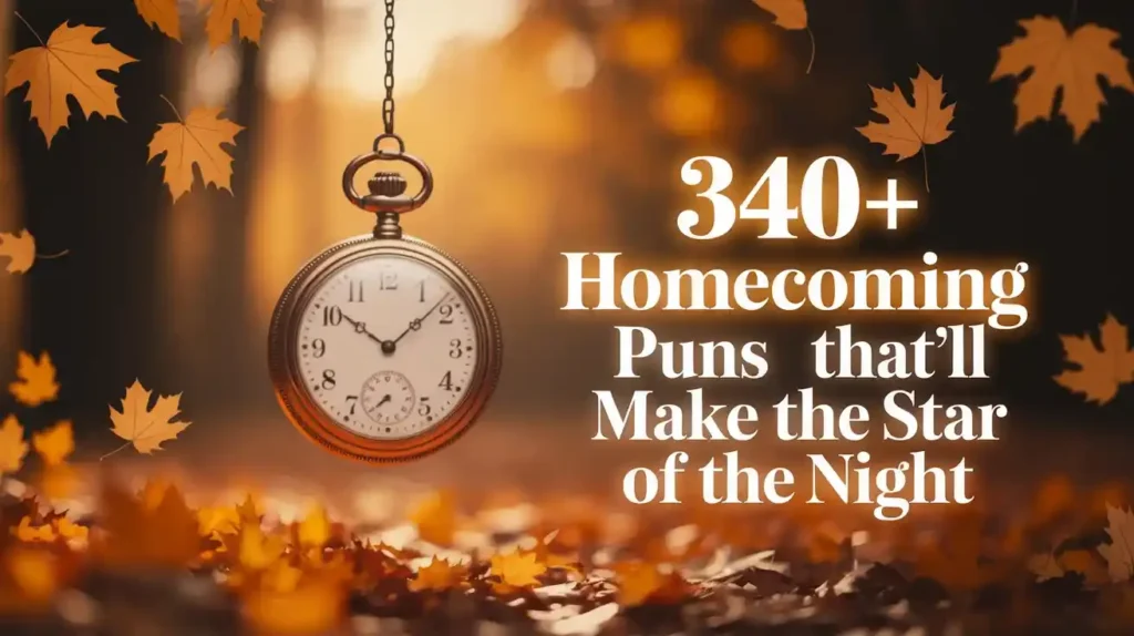 Homecoming Puns Thatâll Make You the Star of the Night