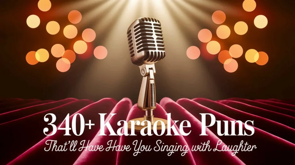 Karaoke Puns That'll Have You Singing With Laughter