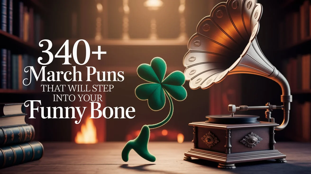 March Puns That Will Step Into Your Funny Bone