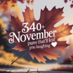 November Puns That’ll Leaf You Laughing