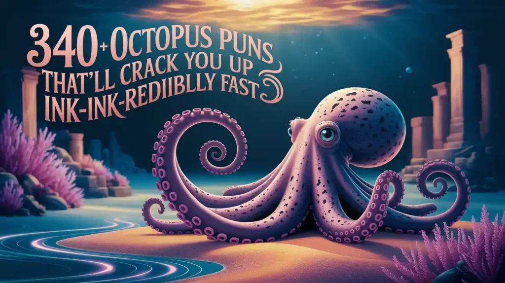 Octopus Puns That'll Crack You Up Ink-redibly Fast