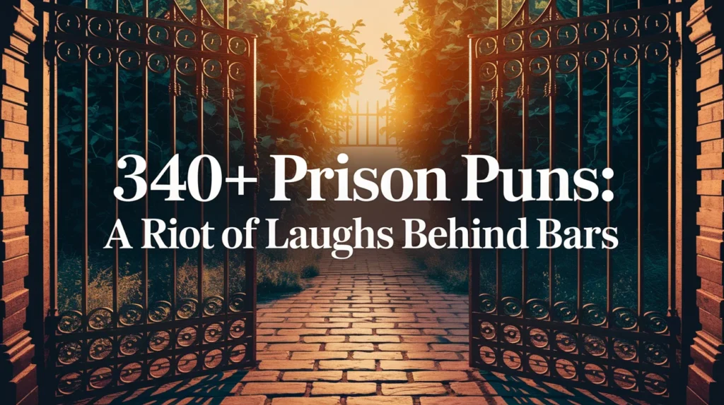 Prison Puns: A Riot of Laughs Behind Bars
