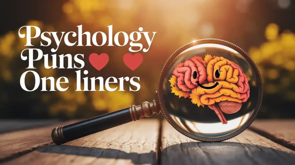 Psychology Puns One Liners